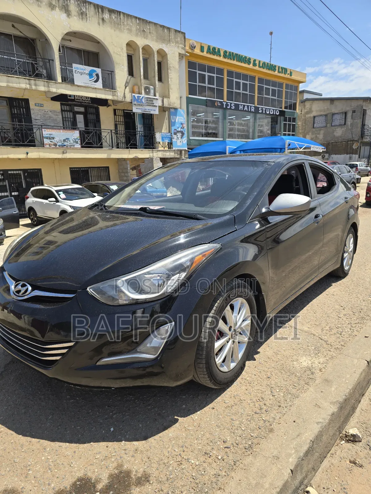 Hyundai Elantra Limited Sedan FWD (1.8L 4cyl 6A) 2016 Black