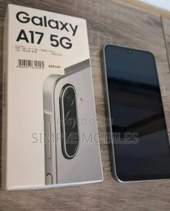 New Samsung Galaxy A17 5G 256 GB Black