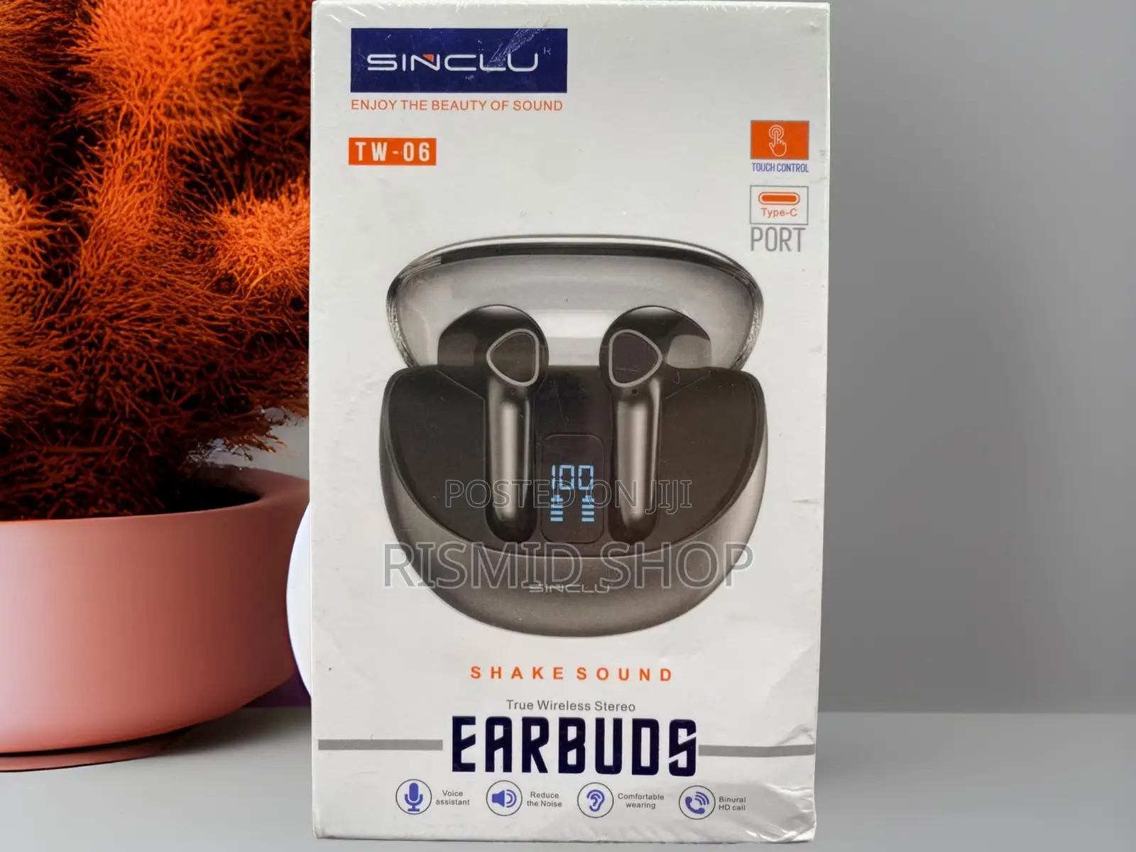 SINCLU TW-O6 Portable Wireless Earbuds