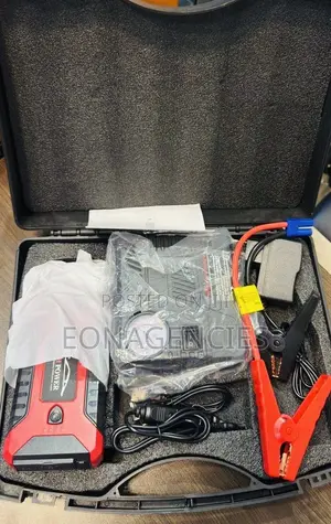 Car Jump Starter + Tire Inflator Kit – High Power Multi Function