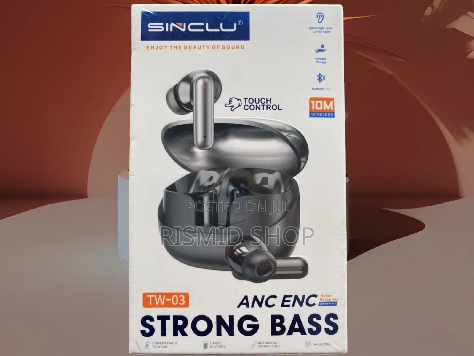 SINCLU TW-03 Powerful Sound Wireless Earphones