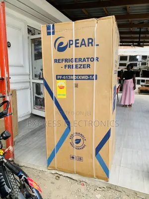 Get a New Pearl 421L Bottom Freezer + Dispenser - PF-613MDIXWD-1A