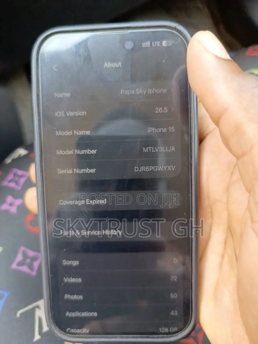 Apple iPhone 15 128 GB Gray