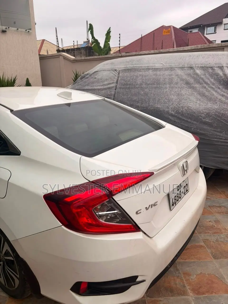Honda Civic EX Hatchback 2019 White