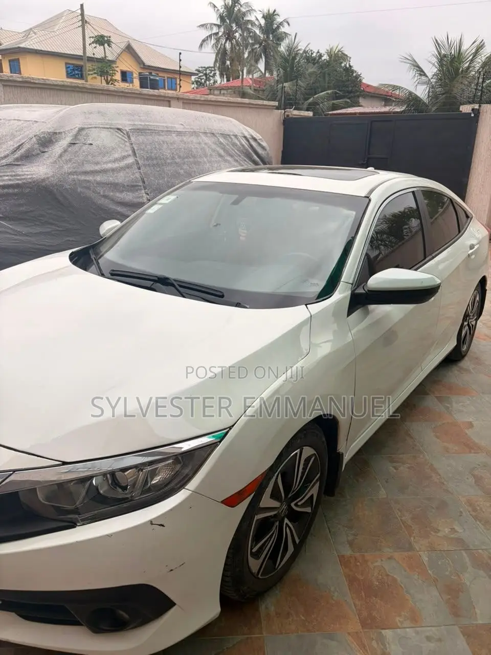 Honda Civic EX Hatchback 2019 White
