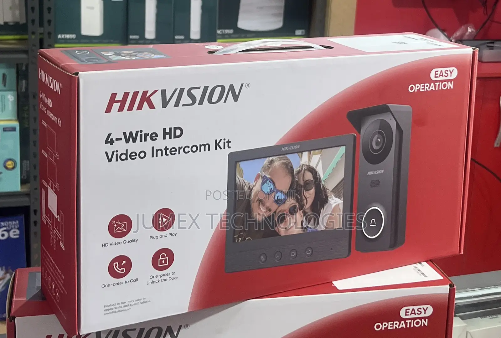 Hikvision Video Intercom Kit Ds-Kis213 (B) Villa Analog Kit