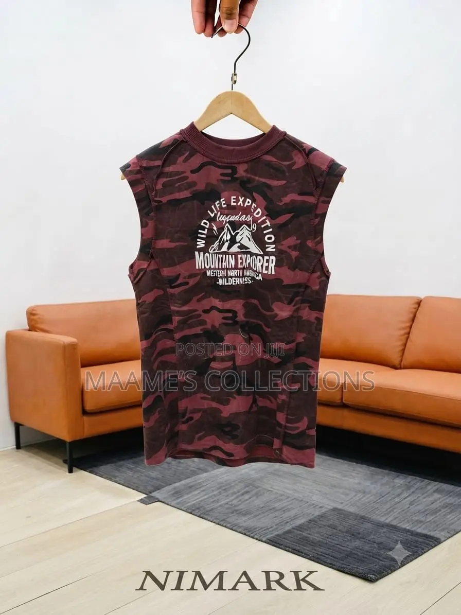 Men’s Camouflage Sleeveless Tank Top