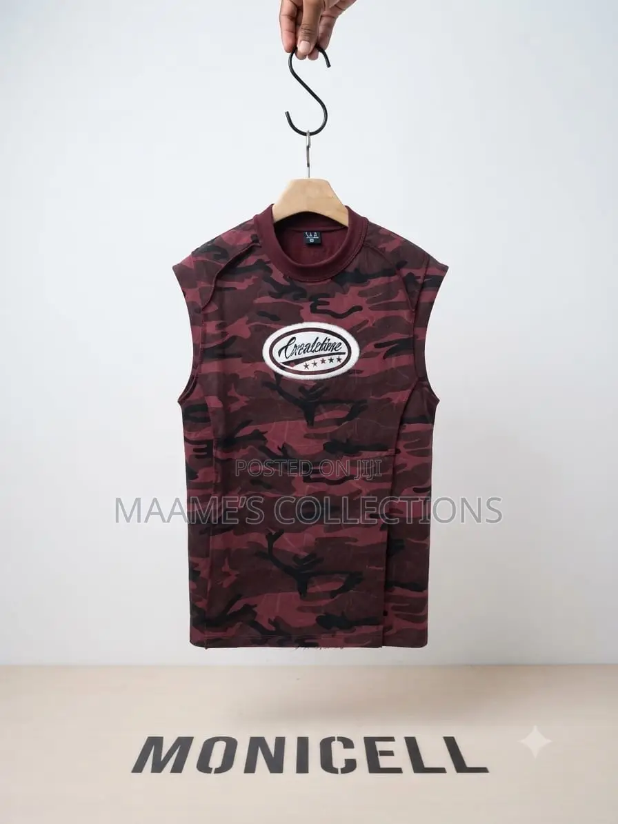 Men’s Camouflage Sleeveless Tank Top