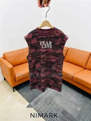 Men’s Camouflage Sleeveless Tank Top