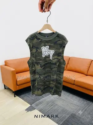 Men’s Camouflage Sleeveless Tank Top