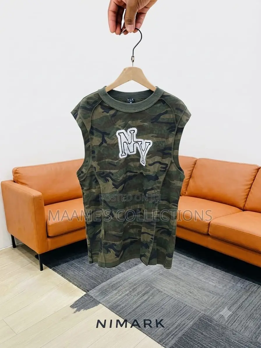 Men’s Camouflage Sleeveless Tank Top