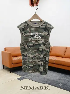 Men’s Camouflage Sleeveless Tank Top