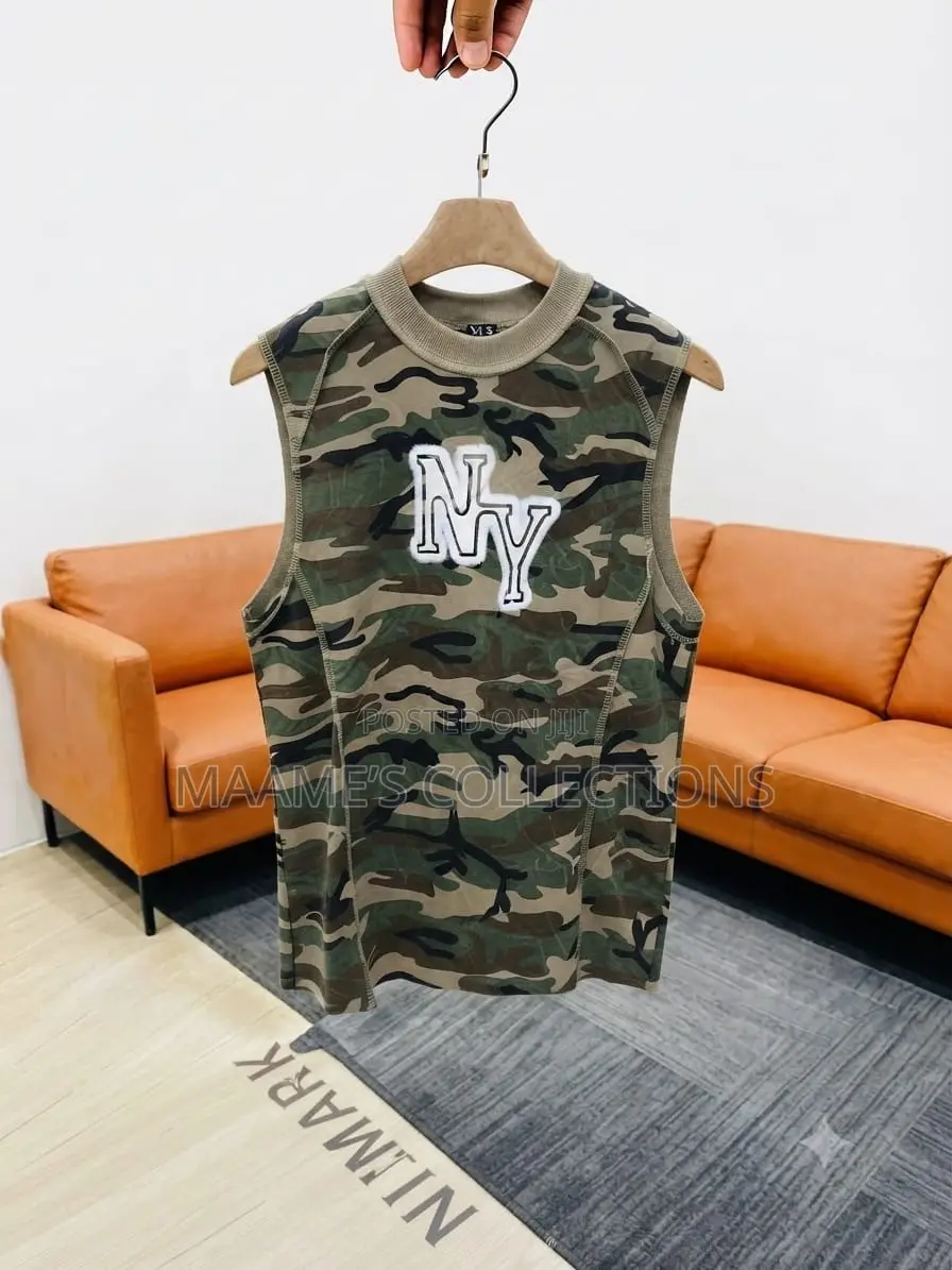 Men’s Camouflage Sleeveless Tank Top