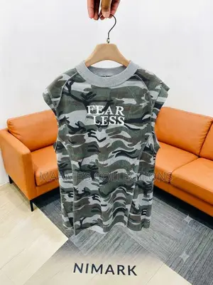 Men’s Camouflage Sleeveless Tank Top