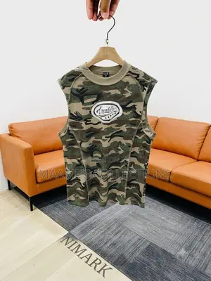Men’s Camouflage Sleeveless Tank Top