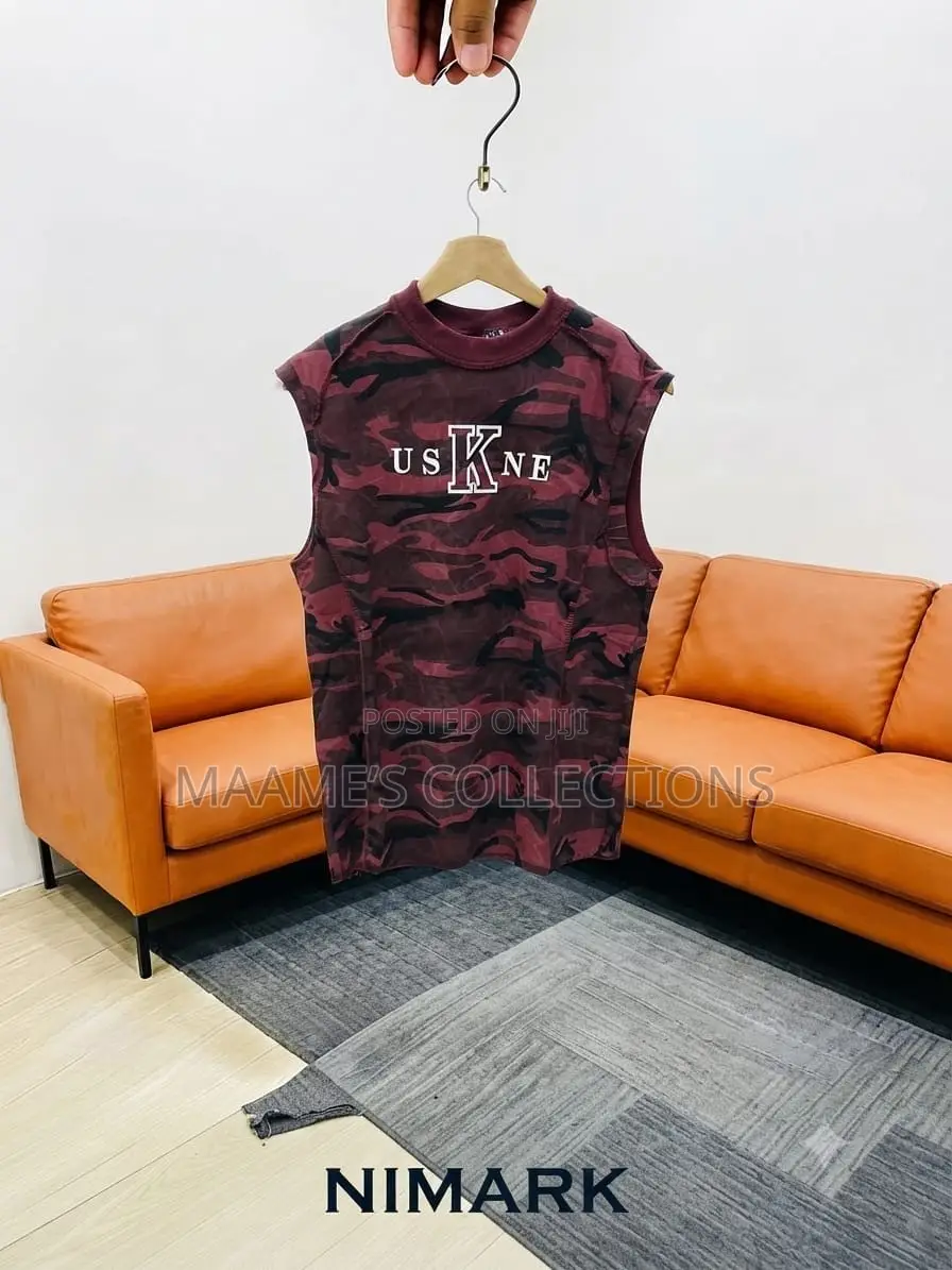 Men’s Camouflage Sleeveless Tank Top