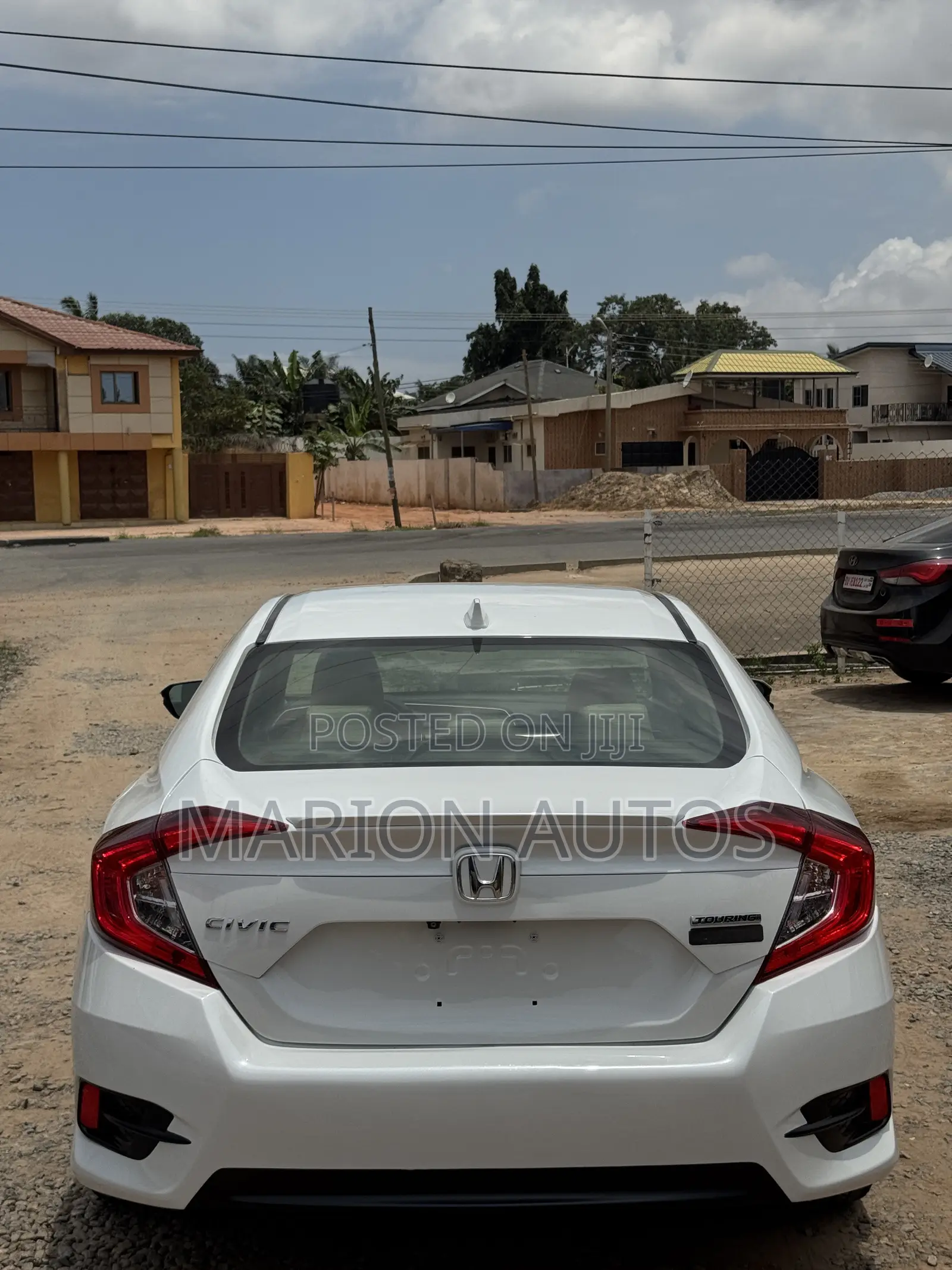 Honda Civic Touring Sedan 2019 White