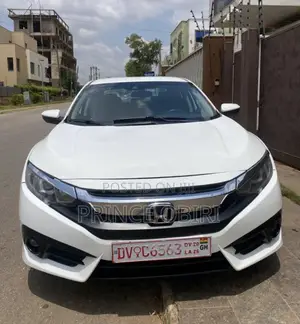 Honda Civic LX Sedan 2018 White
