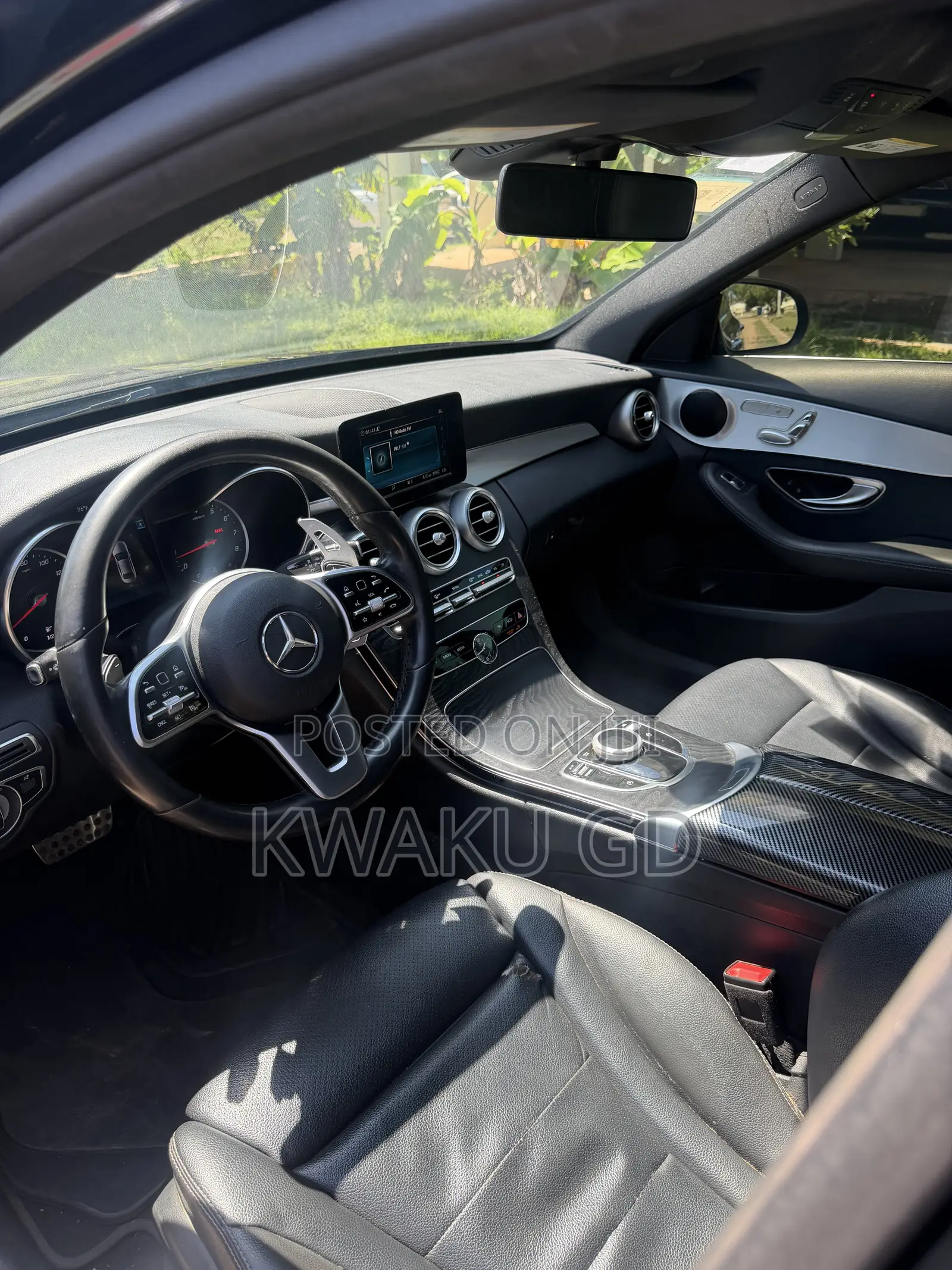 Mercedes-Benz C300 Base C300 AWD 4MATIC Sedan 2019 Black