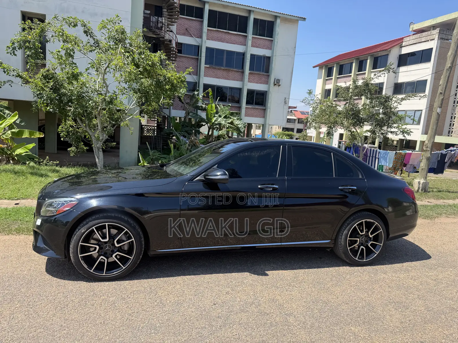 Mercedes-Benz C300 Base C300 AWD 4MATIC Sedan 2019 Black