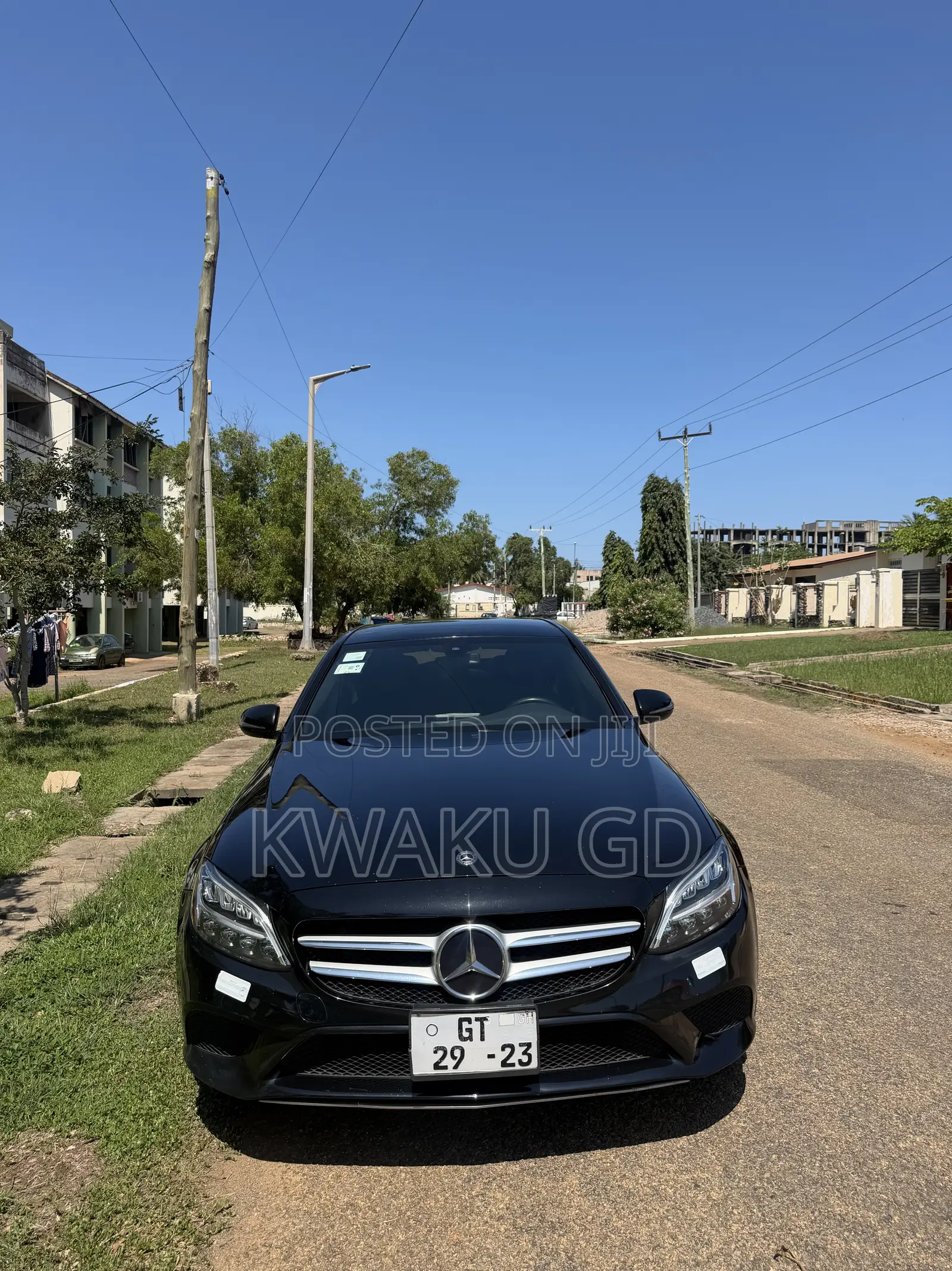 Mercedes-Benz C300 Base C300 AWD 4MATIC Sedan 2019 Black