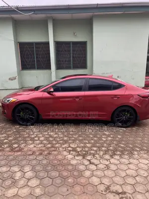 Hyundai Elantra 2017 Red