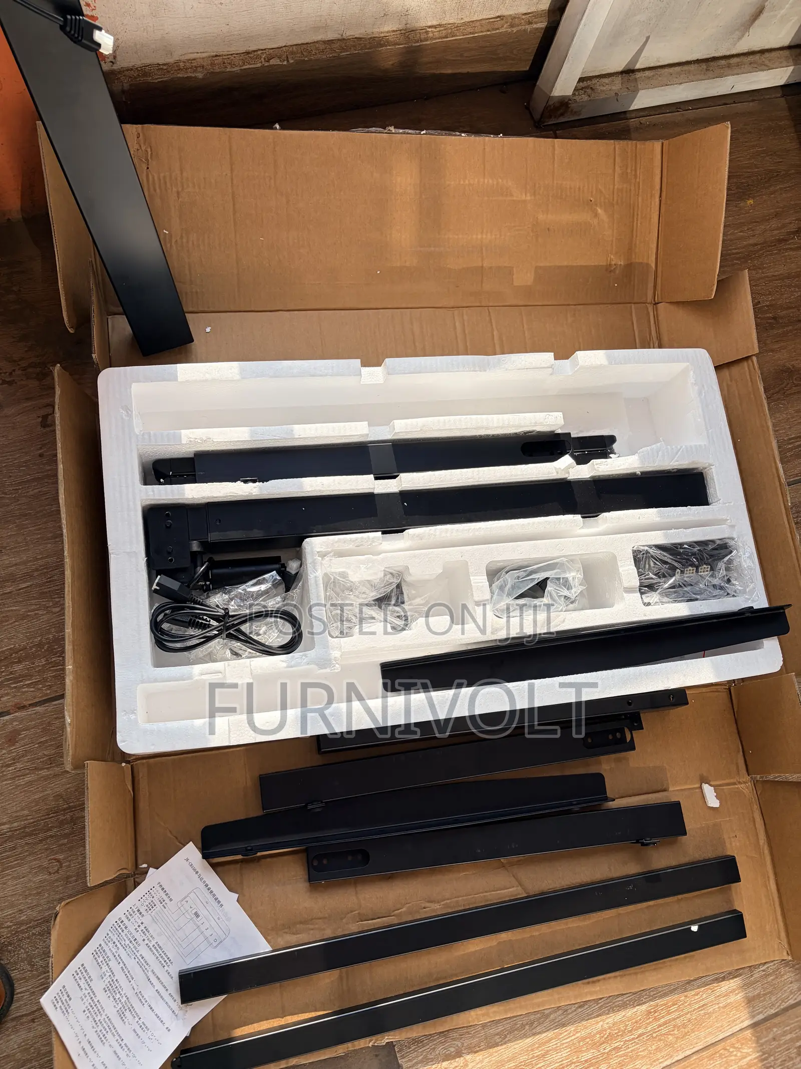 Electric Adjustable Desk 160cm Double Motor