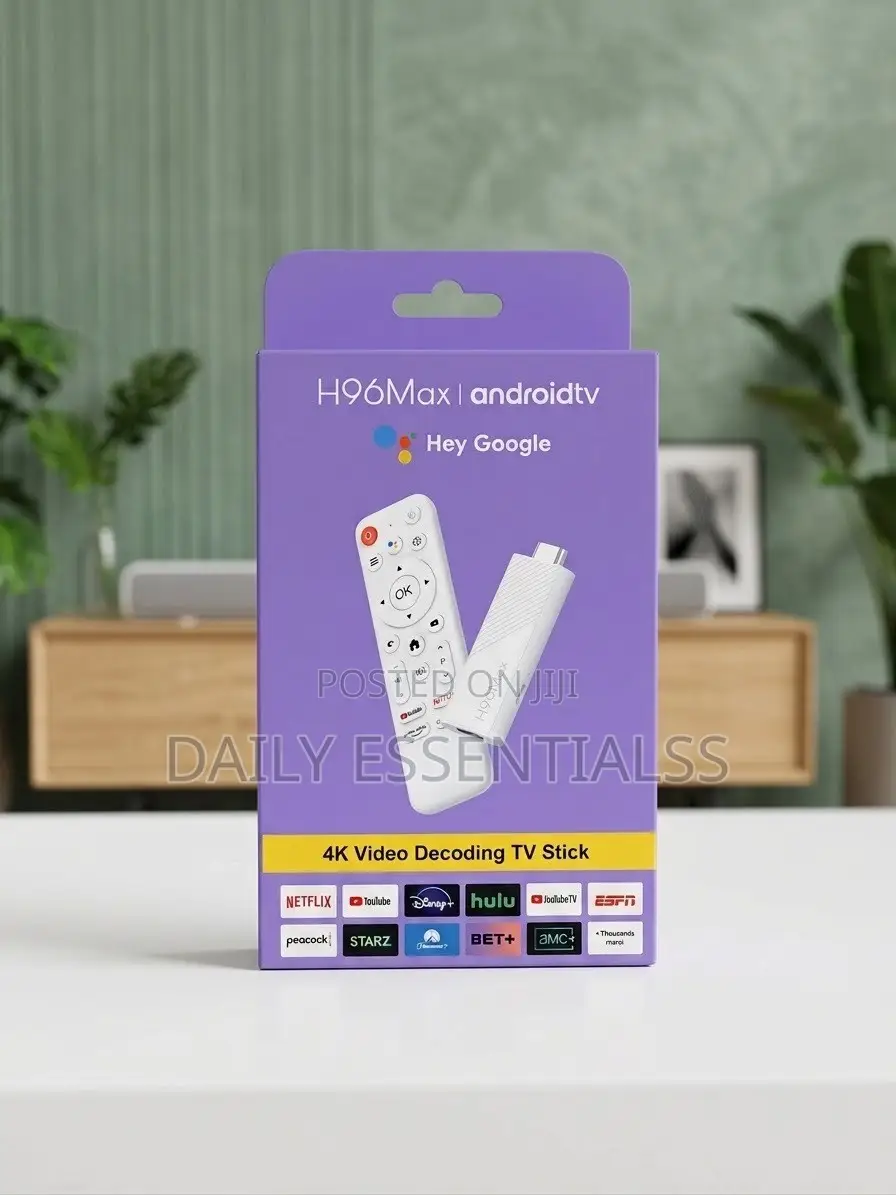 H96 Max 4K Android TV Box – Smart Media Player