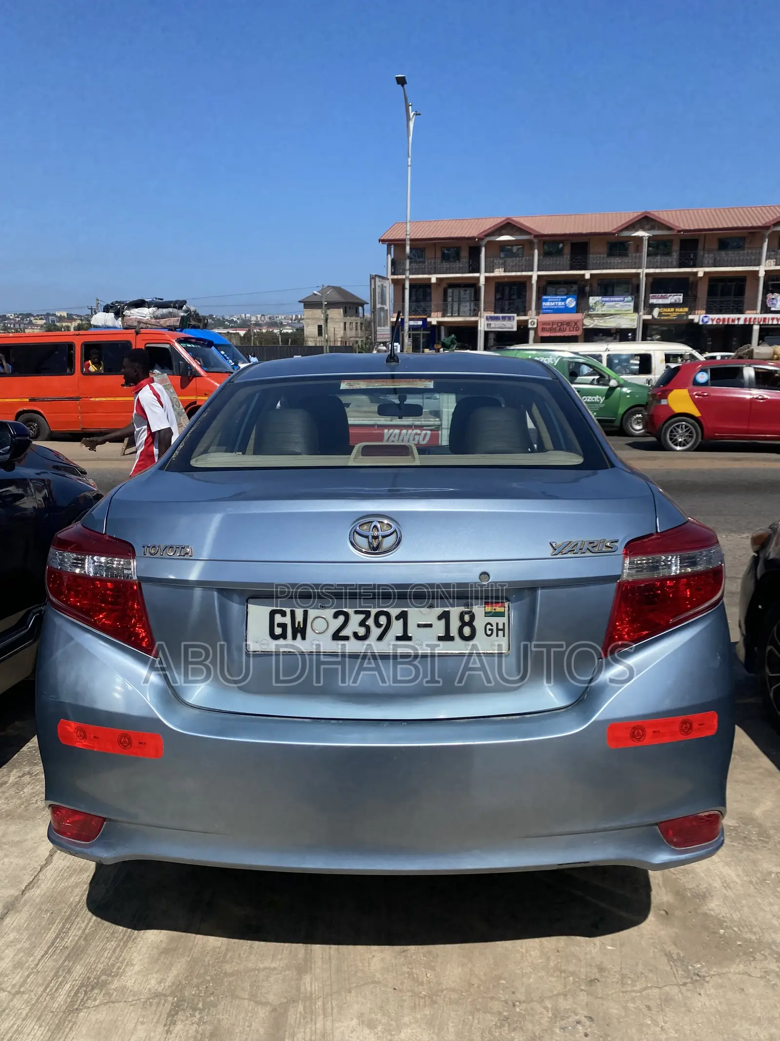 Toyota Yaris 2018 Blue