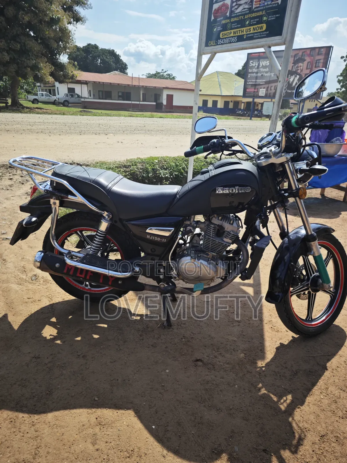 Haojue HJ150-11 2025 Black