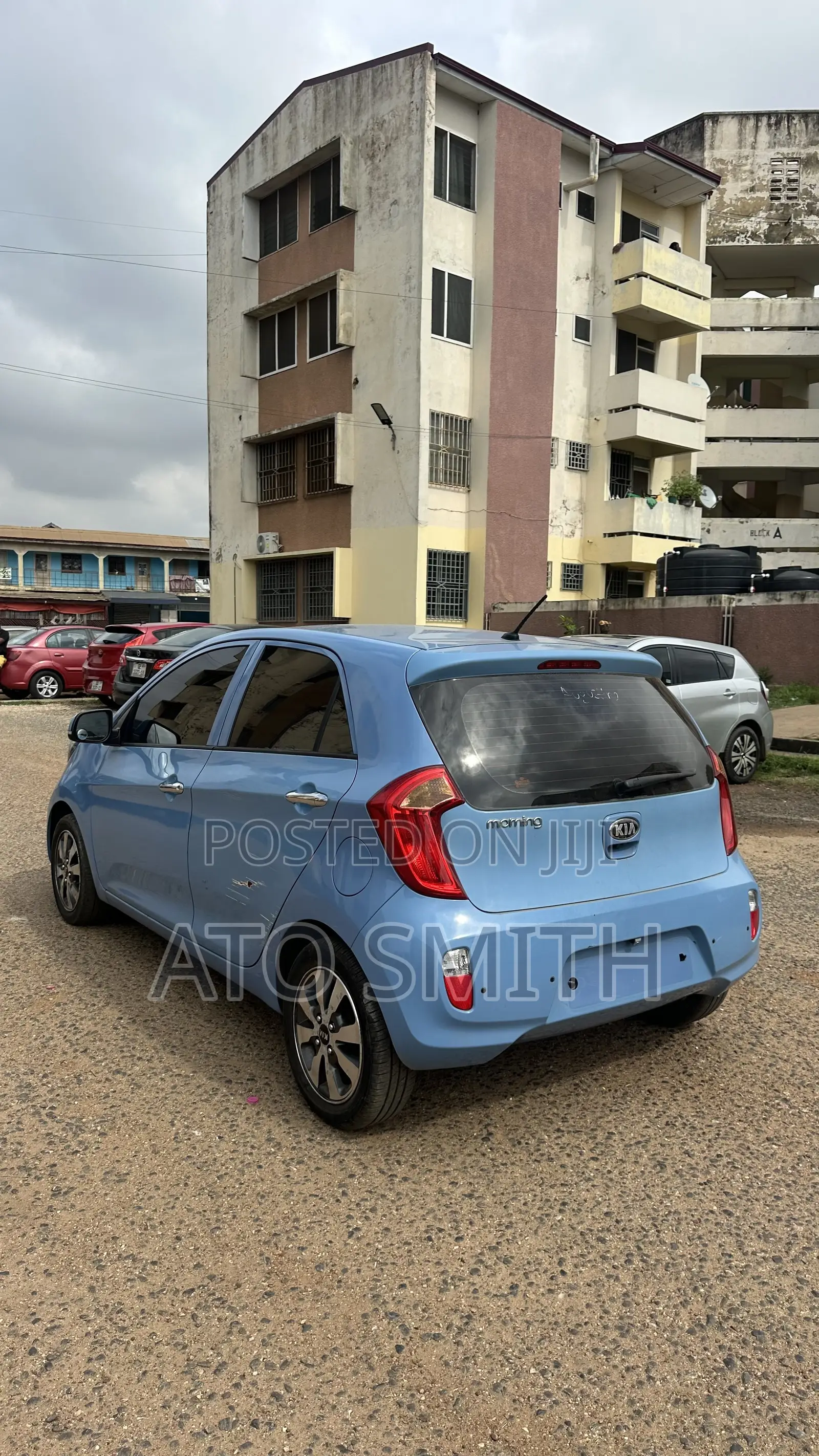 Kia Morning 2012 Blue