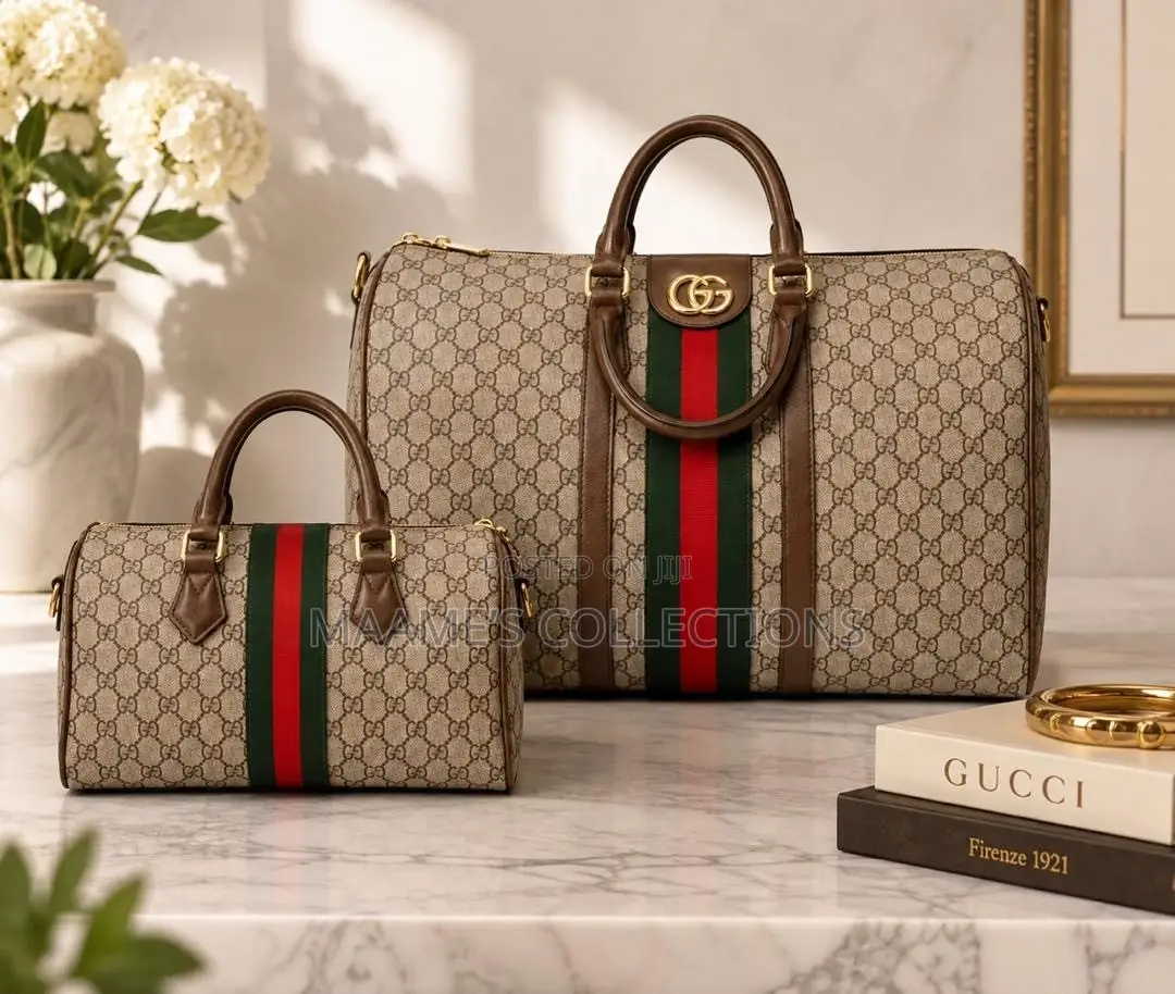 Gucci GG Supreme Canvas Duffle Travel Bag ( Big ₵ 580, Small ₵ 450)