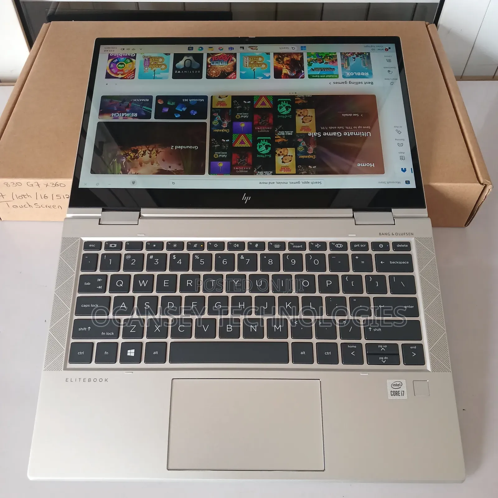 Laptop HP EliteBook 830 G7 8GB Intel Core i5 SSD 256GB