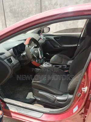 Hyundai Elantra 2013 Red