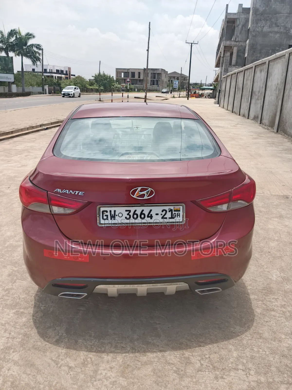 Hyundai Elantra 2013 Red