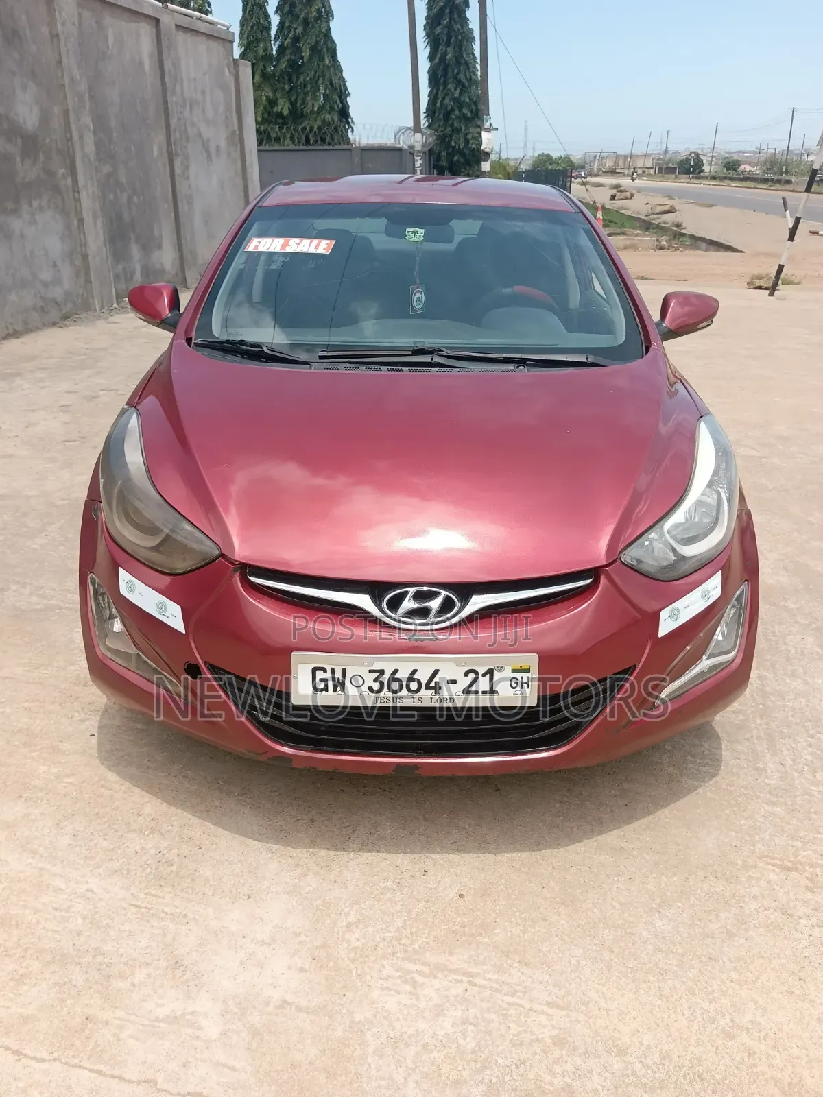 Hyundai Elantra 2013 Red