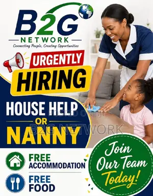 House Help/Nanny Wanted Urgently