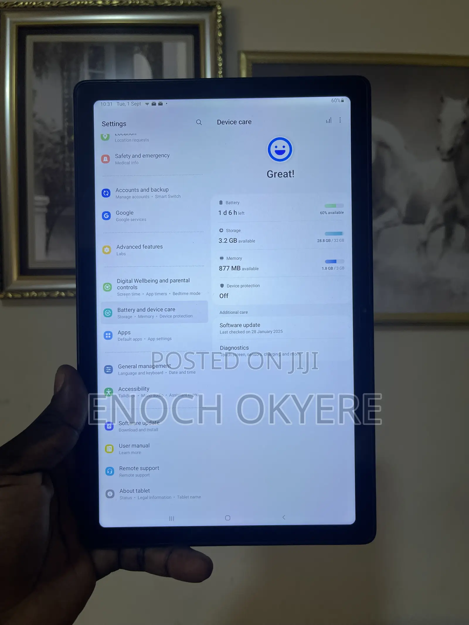 Samsung Galaxy Tab A7 10.4 (2020) 32 GB Gray