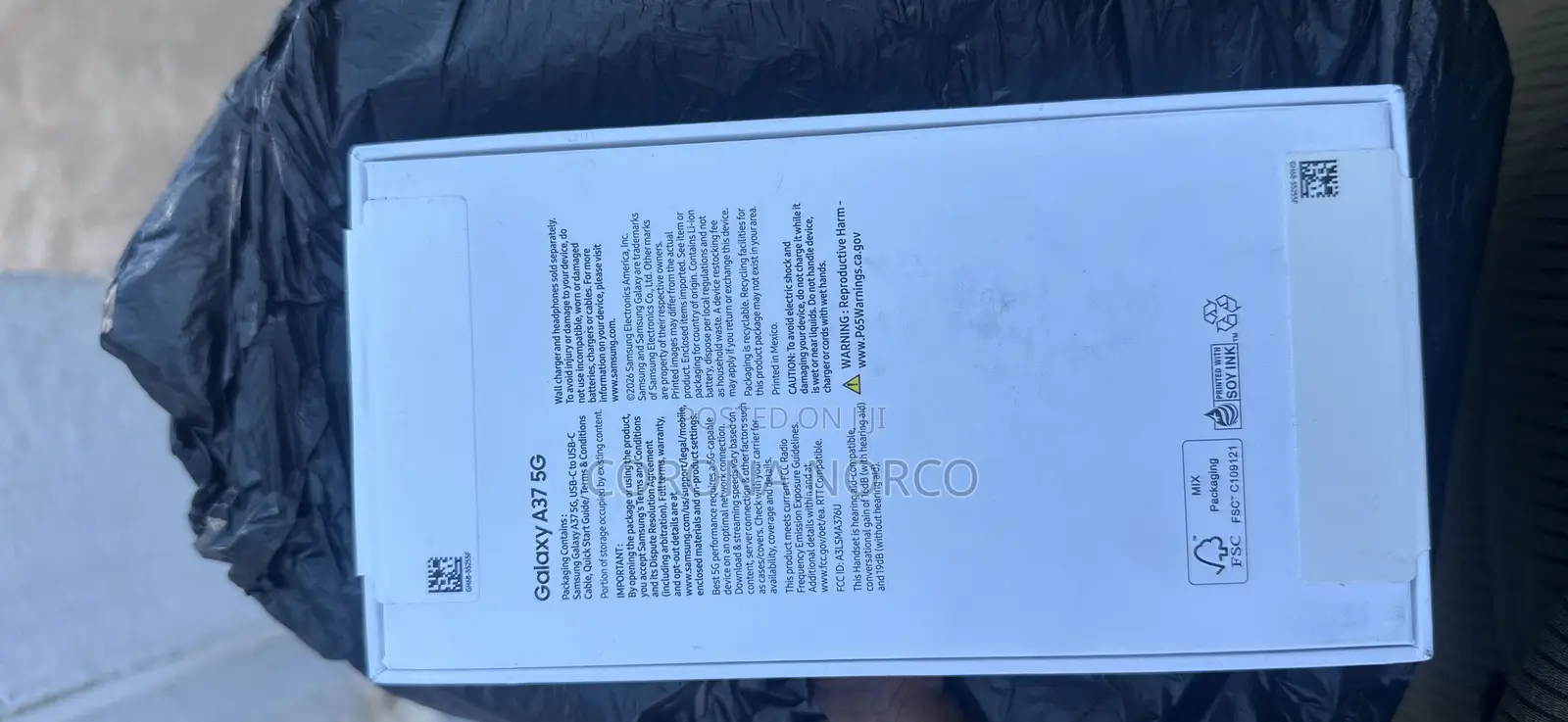 New Samsung Galaxy A37 128 GB Gray