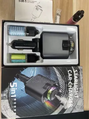 Starlight Car Charger With Aroma Diffuser