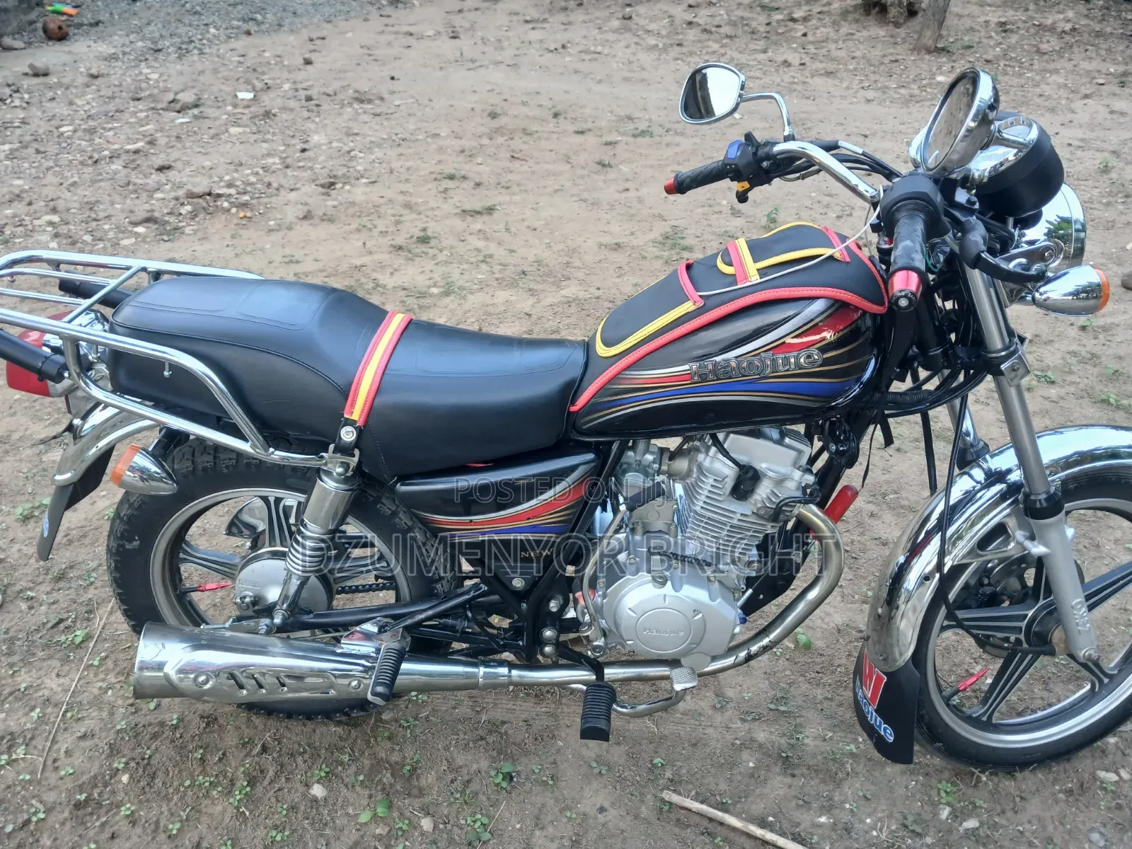 Haojue HJ125-8K 2025 Black