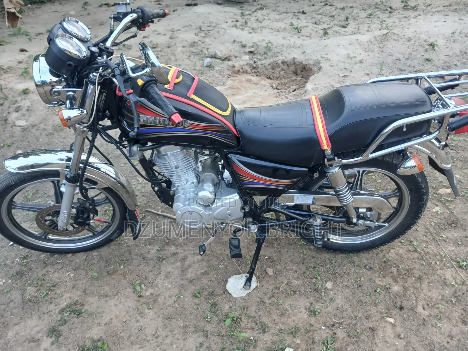 Haojue HJ125-8K 2025 Black