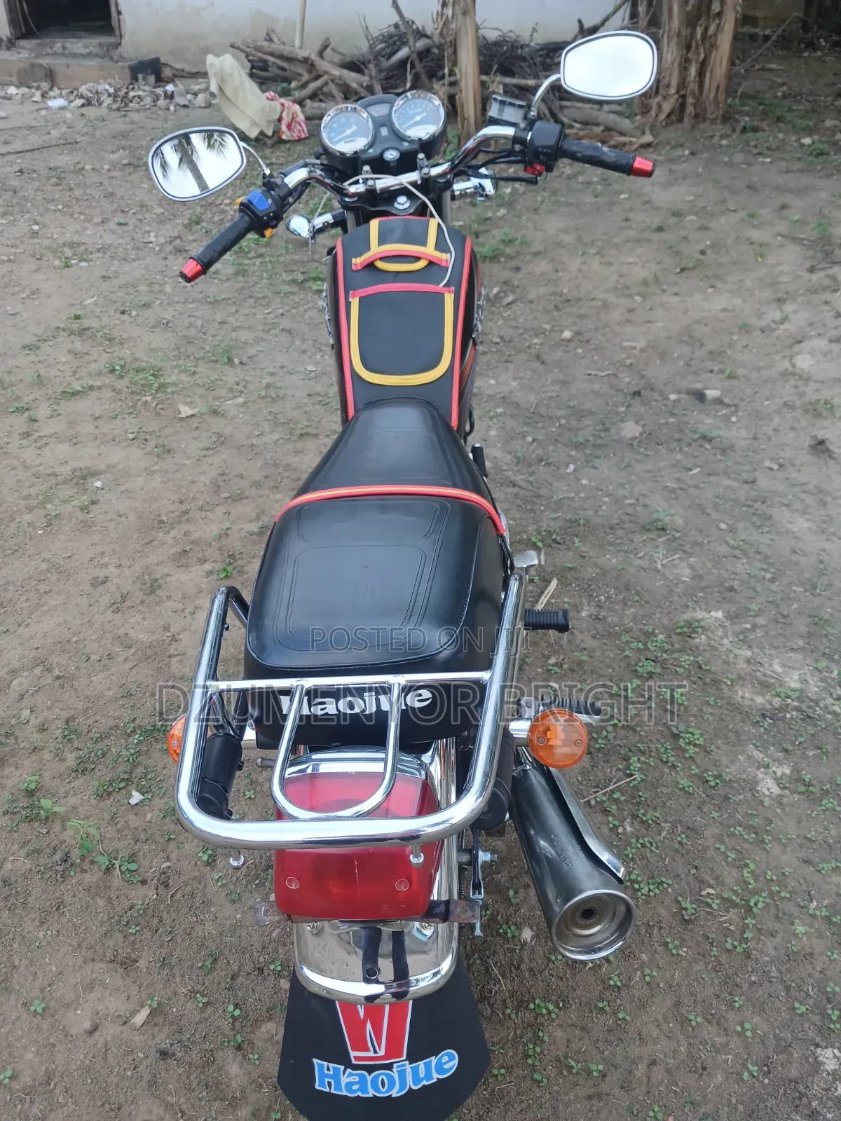 Haojue HJ125-8K 2025 Black