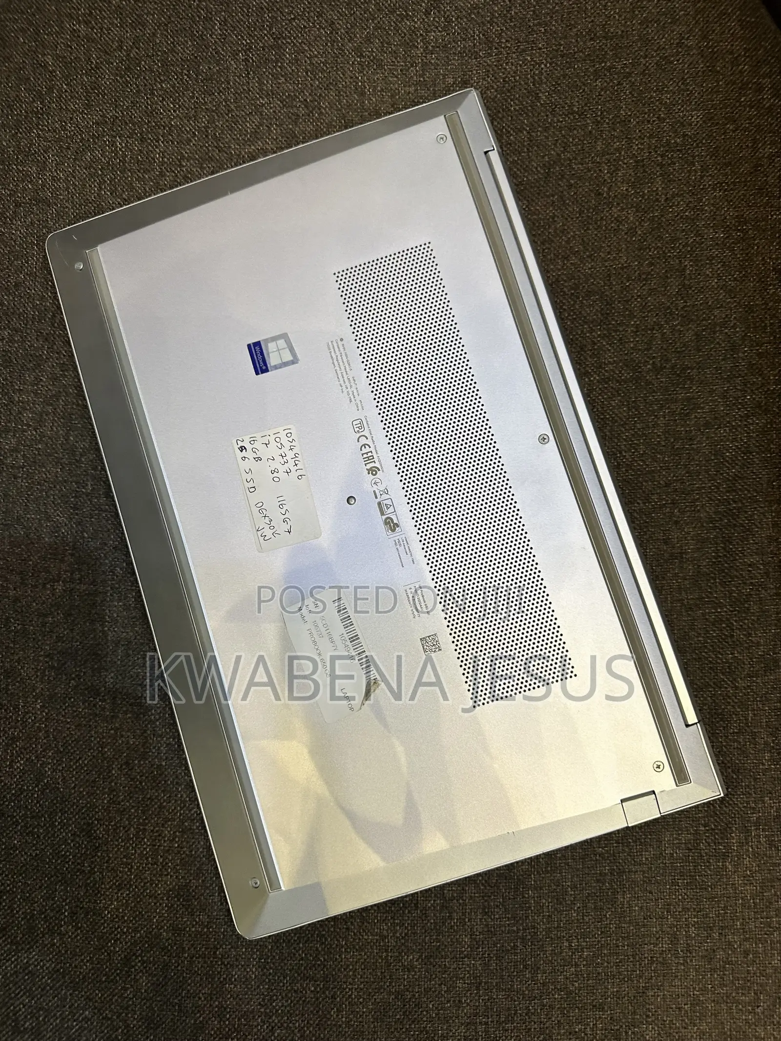 Laptop HP ProBook 650 G8 16GB Intel Core i7 SSD 256GB