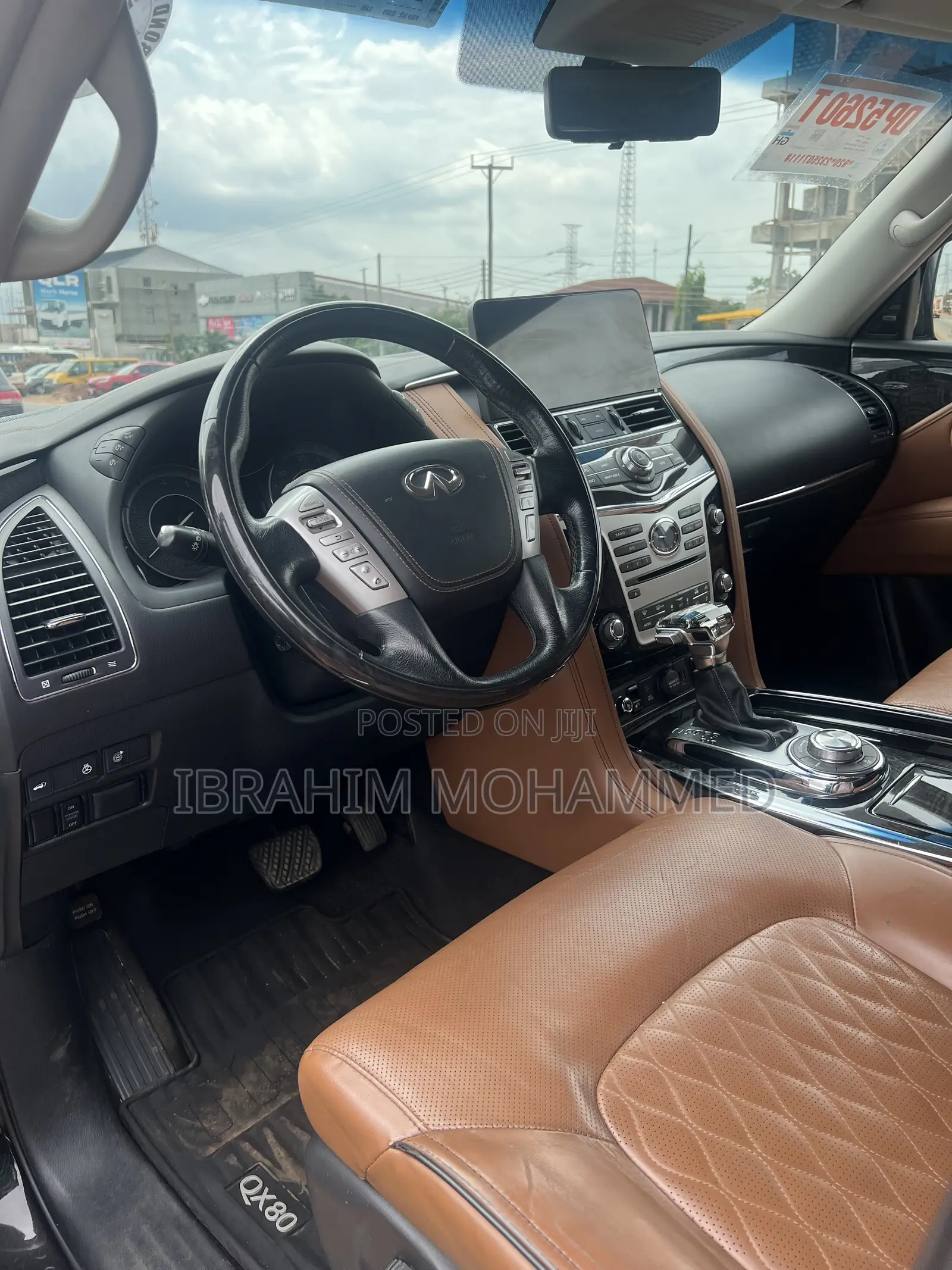 Infiniti QX80 2017 Black