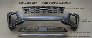 2022,2023,2024 Hyundai Tucson Front Bumper With Grille