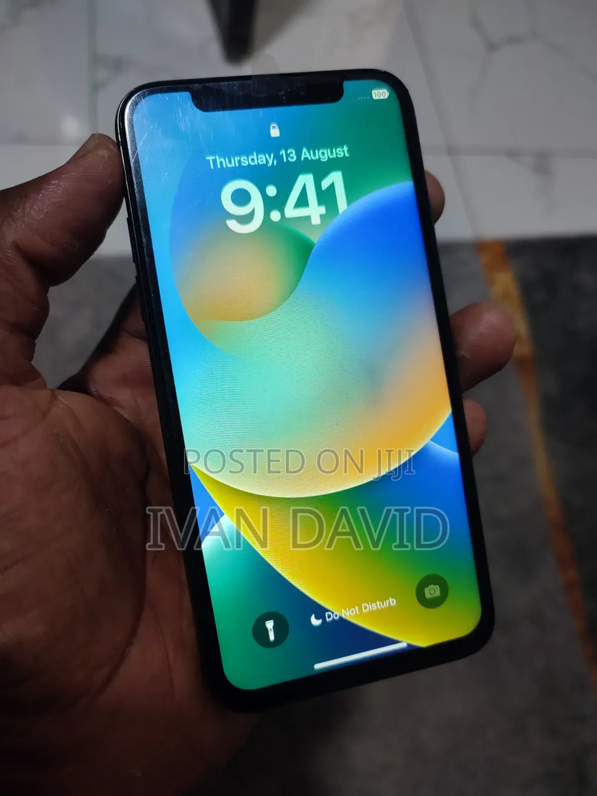 Apple iPhone X 64 GB Black