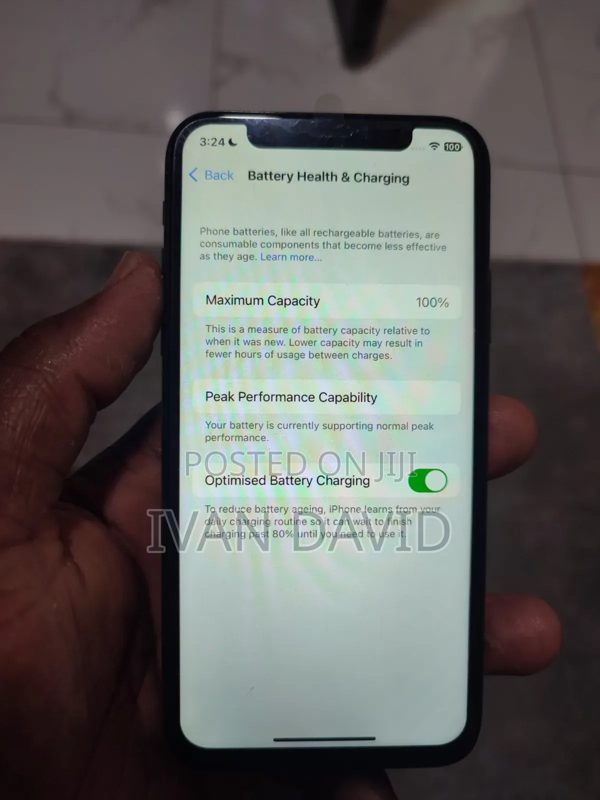 Apple iPhone X 64 GB Black