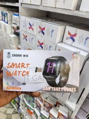 Crown W16 Smart Watch – Sim Calling + Amoled Display
