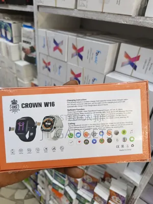 Crown W16 Smart Watch – Sim Calling + Amoled Display
